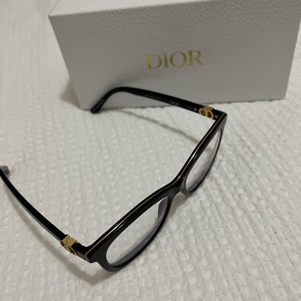 CHRISTIAN DIOR MONTAIGNE N• 30 Black EYEGLASS FRAME/EYEWEAR w/ Original Box